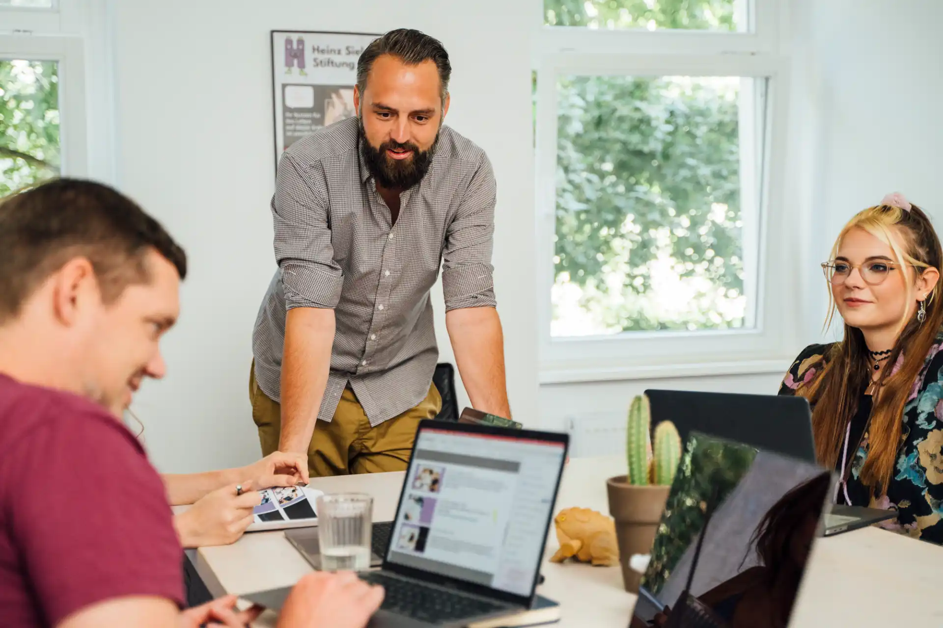 Das famefact-Team bei einem Strategie-Workshop in Berlin